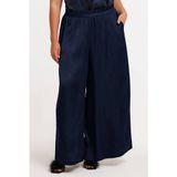 YOEK Morning Muse regular waist pantalon blauw