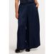 YOEK Morning Muse regular waist pantalon blauw