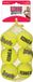 Kong Squeakair Ball - Hondenspeelgoed - 6 Stuks - Geel