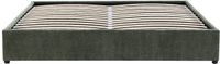 FIRMEO Boxspring avec rangement 160 x 200 cm tissu texturé vert