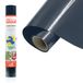 Siser Easy Puff Vinyl om op te strijken, marineblauw, 50 x 30 cm, thermovinil met 3D-effect, compatibel met snijplotters