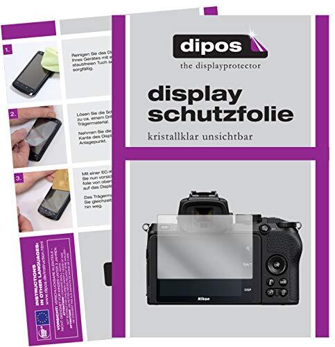 dipos I 6X beschermfolie helder compatibel met Nikon Z50 folie displaybeschermfolie