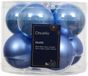 Decoris Kerstballen glas d7 cm sky blauw 8 st