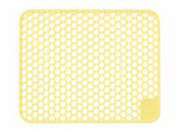 Waterval Gootsteenmat - Siliconen - Goud - 30 x 40 cm - Rechthoekig