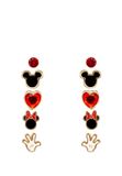 Disney Mickey & Minnie Mouse Oorbellen Set 5-Delig