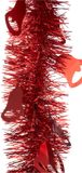 Arte r Artesania Cerd Arte R lametta kerstslinger - rood - folie - 200 x 12 cm