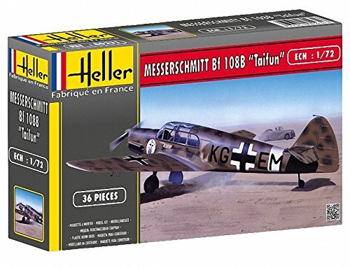 Glow2b Heller 80231 Modelbouwset messenschmitt Bf 108 B Taifun