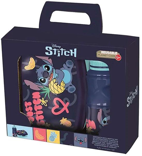 Stor Stitch Palms Back To School-set In Geschenkdoos Blauw