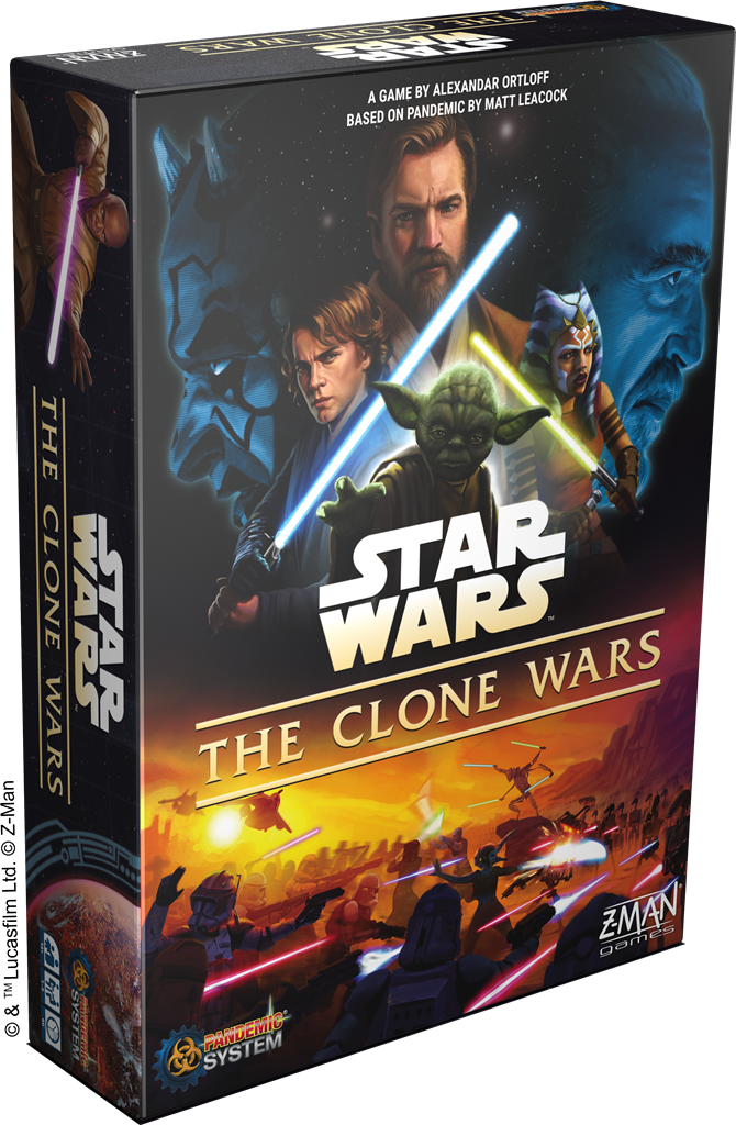 Z-Man Games Star Wars The Clone Wars - Pandemic System Game