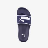 Puma Leadcat 2.0 Peacoat badslippers blauw wit - Maat 44.5