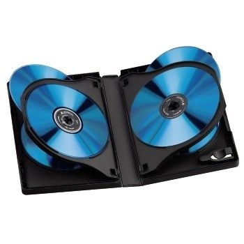 Hama DVD Box 6, Black, Pack - 3 pieces