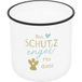 Lieblingskerze Sheepworld Lieblingskerze in Emailleoptik Motiv "Ein Schutzengel für dich"