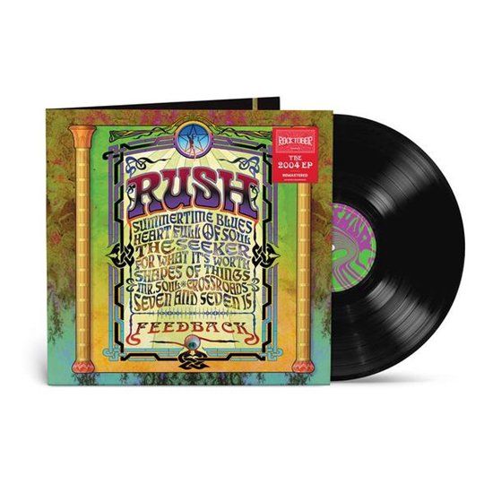 Rush Feedback LP Limited Edition Zwart Stereo 2026