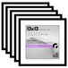 Americanflat 13 x 13 fotolijst, set van 5 inch zwart