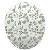 Bonamaison Ergonomische muismat met polssteun, digitaal bedrukte muismat tegen schede problemen, antislip onderkant, voor kantoor en thuis, afmetingen: 20 x 23 cm
