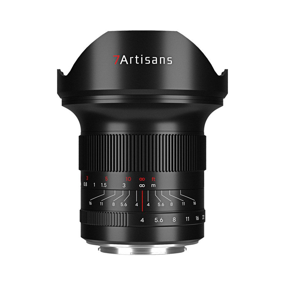 7Artisans 15mm f/4.0 Ultra-Wide Lens for Sony E-Mount - Black