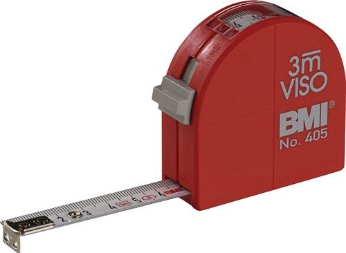 BMI Zakrolbandmaat VISO L.3m B.16mm EG II PA