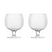 Nordic Nest Sagaform Blanka Wine Glasses 35 cl, 2 Pieces Clear