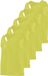 Ciclón Sports Training Bib (5-Pack) - Jaune - S/M - 100% Polyester/Mesh