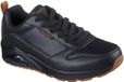 Skechers Heren Street UNO Alder Sneakers 183012 B Zwart