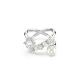 Swarovski Matrix Ring Dames Zilver Maat 17