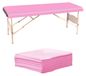 10 linges jetables pour tables de massage, imperméables et résistants aux huiles