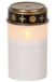 Hellum 520385 Lichtdecoratie Figuur Kaars Wit LED Geel