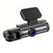 Icecat WiFi Dash Cam double objectif 1080p avec vision nocturne IR