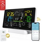 MostEssential Premium Weerstation - Hygrometer Binnen & Buiten - Draadloos - 100M Bereik