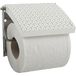 MSV Toiletrolhouder MDF roestvrij staal mozaïek, meerkleurig, 13 x 15 x 11,5 cm