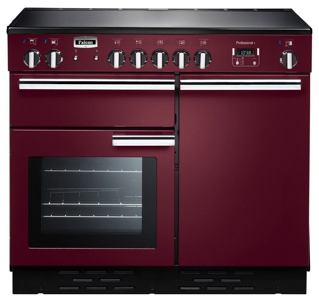 Falcon PROP100EICYCEU - Fornuis - 100 cm - Inductie - Rood