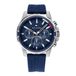 Tommy Hilfiger 1791791 herenhorloge - blauw rubberen band - Ø 45 mm