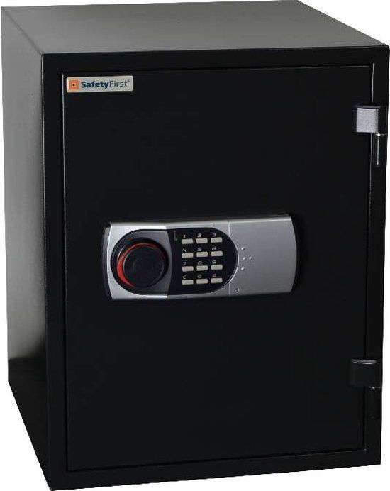 SafetyFirst FireDoc FD-3E - Brandwerende Kluis - Codeslot - Zwart