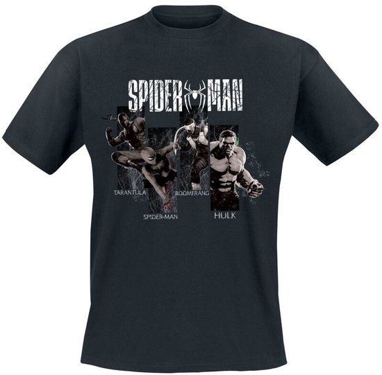 Spider-Man Brand New Day - Characters Pillars Heren T-shirt - zwart - L