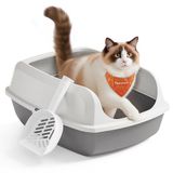 Feandrea XXL kattenbak met hoge zijkanten en schepje