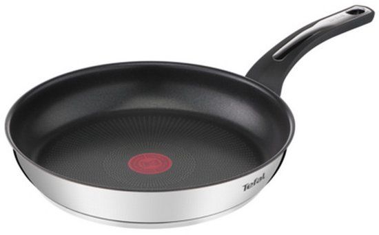 Tefal Emotion Koekenpan - 30cm - Inductie - RVS - Temperatuursensor