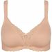 Triumph Modern Lace+Cotton N Dames BH Basic/Running Style, Neutraal Beige, 120B