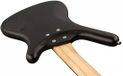 Warwick RockBass Corvette $$ LH 4-String Nirvana Black Transparent Satin guitare basse électrique gaucher avec gigbag