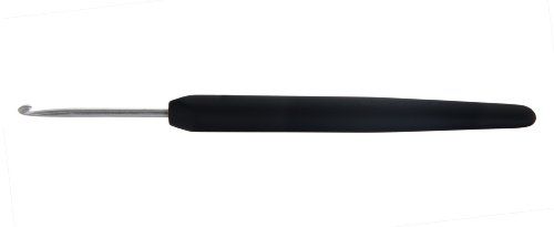 KnitPro KnitPro Zwart Softgrip Aluminium Haaknaald 8.00 MM - 1 Stuk