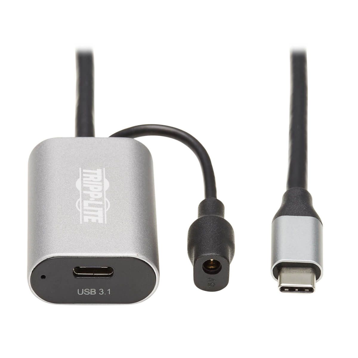 Tripp Lite U330-05M-C2C USB-kabel - 5 m - Zwart, Grijs