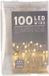 Merkloos Kerstverlichting - Warm Wit - Op Batterij - 100 Lampjes - Draadverlichting