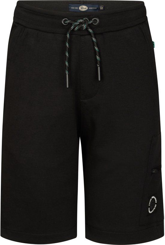 Petrol Industries Jongens Jogging short Pacifico Zwart Maat 128