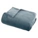 Atmosphera Plaid Fleece Deken Blauw 130 x 180 cm