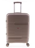 Gladiator Boxing Middelgrote Koffer 67 cm - 70/80 liter - Expandable - TSA slot - Beige