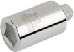 Bahco 3/8'' douilles avec profil carré de 1/4'' et cliquet pour réfrigération adaptateur à cliquet argent