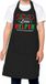Bellatio Decorations Santas little helper Kerst keukenschort zwart voor kinderen