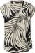 s.Oliver Blouse V-hals Mouwloos Gebloemd Zwart Viscose Regular Fit Dames Maat 36