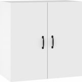 vidaXL Wandkast 60x31x60 cm bewerkt hout wit