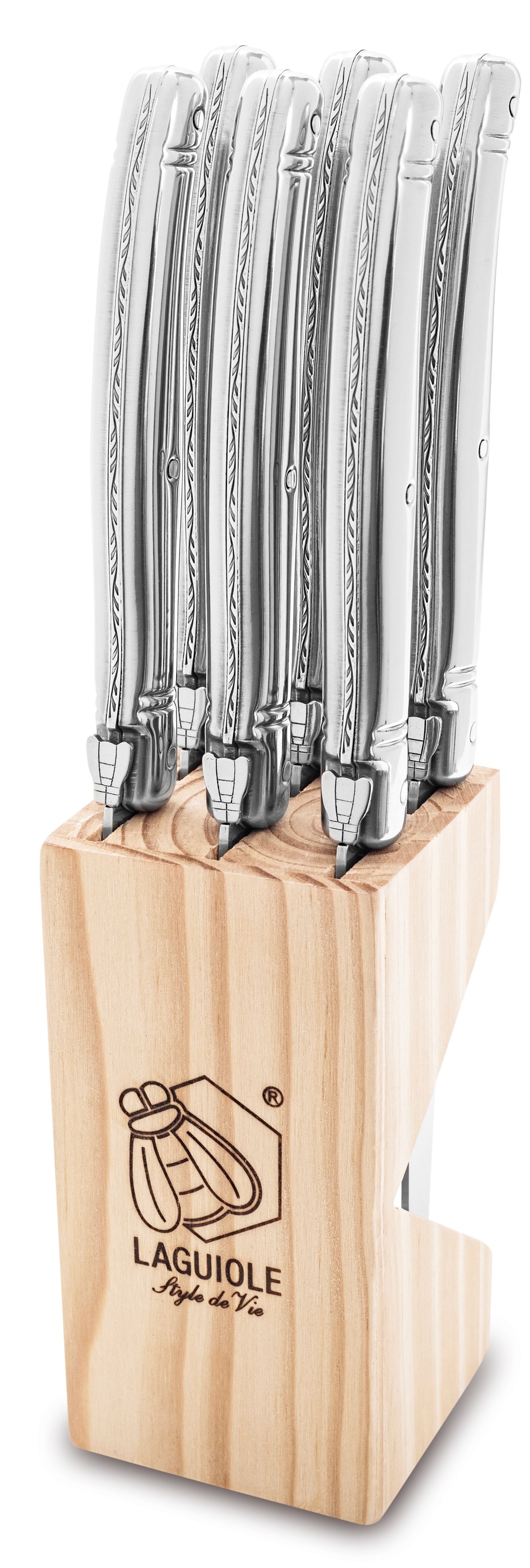 Laguiole Style de Vie Steakmessen Premium Line 1.8 - RVS