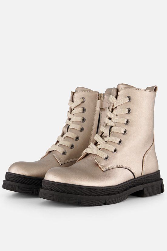 Muyters Veterboots goud Synthetisch - Maat 28 - Kinderschoenen